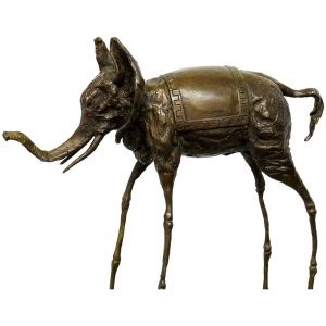 Scultura in bronzo nello...