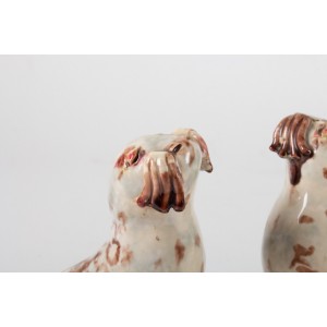 Pair of Serre-books, seal, ceramic, 1950 2