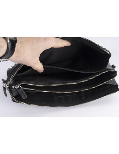 Pochette Sonia Rykiel, cuir clouté de...