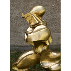 Escultura de bronce ,... 2