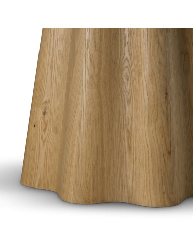 Oak veneer dining table, contemporary...
