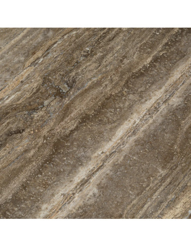 Stone dining table, silver travertine