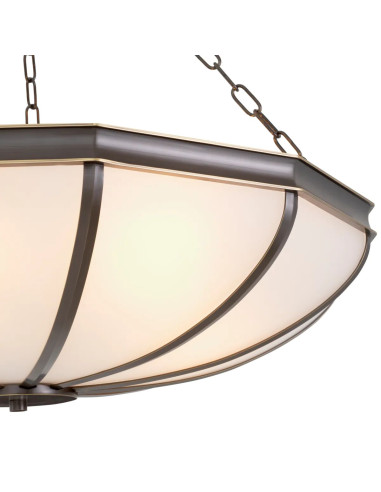 Kronleuchter, Bronze-Finish mit...