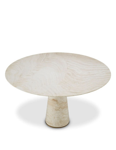 Travertin eettafel, afwerking...
