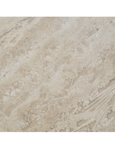 Travertine dining table, brushed...