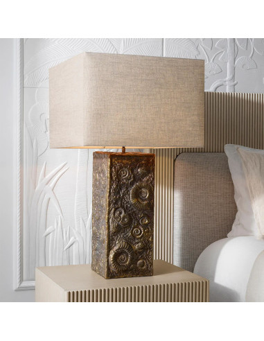Pár vintage mosazných stolních lamp.