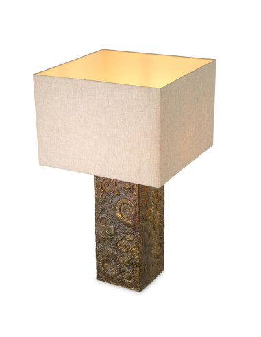 Pár vintage mosazných stolních lamp.