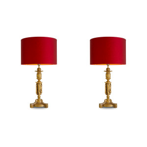 Coppia di due lampade da...