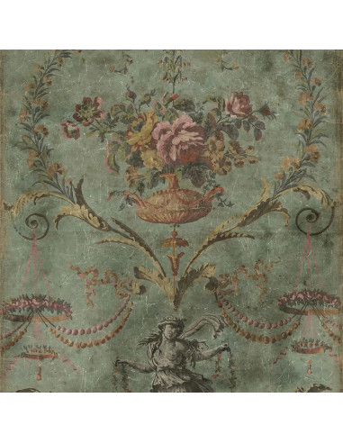 Panoramic wall, 19th century style,...