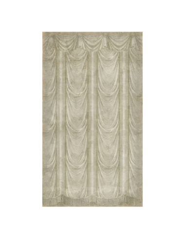 Panoramic decorative drape in...