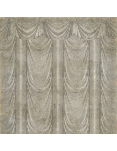 Panoramic decorative drape in...