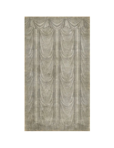Panoramic decorative drape in...