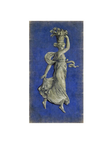 Antique paper panoramic wall decor