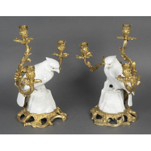 Pareja de candelabros de... 2
