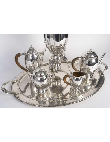 Conjunto de chá e café com samovar,...