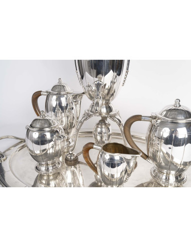 Conjunto de chá e café com samovar,...