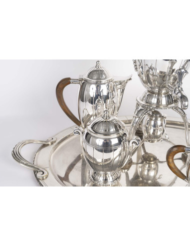 Conjunto de chá e café com samovar,...