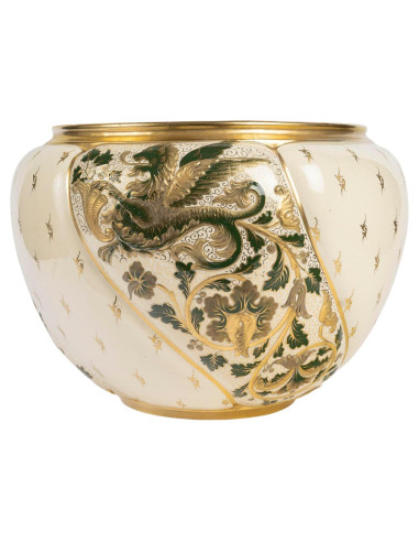 20th century porcelain cachepot.