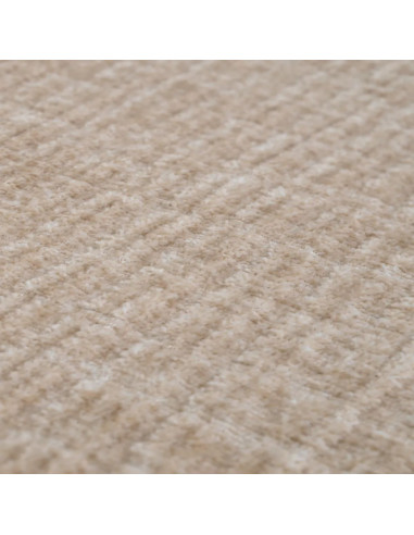 Canapé design en tissu de couleur crème