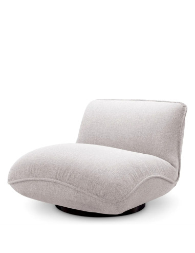 Sedia da esterno in tessuto grigio...