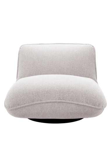 Sedia da esterno in tessuto grigio...