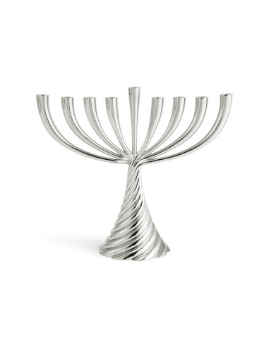 Contemporary Hanukkah candleholder,...