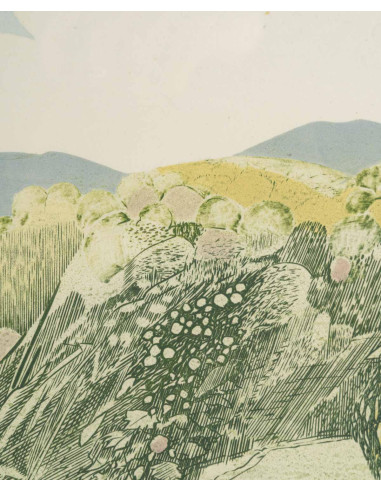 凯末尔的石版画，1986 年，以五月为主题。