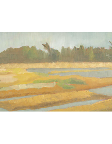 Óleo sobre tela de Evelyne Luez,...