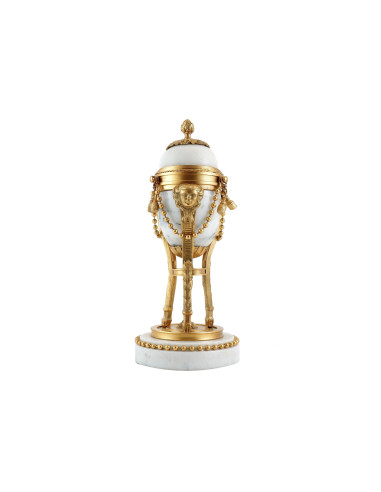 Napoleon III style decorative egg in...