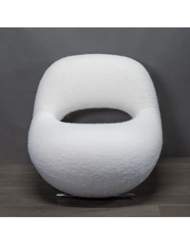 Cadeirão de design futurista com...