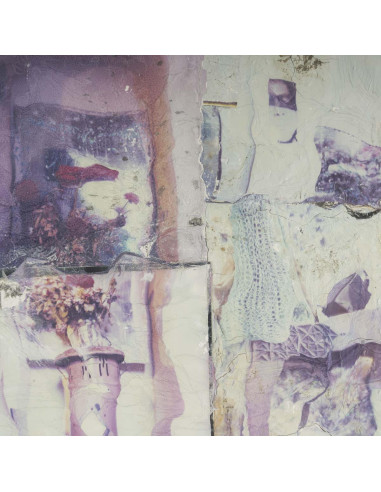 当代作品，玻璃下、绘画和拼贴画，20 世纪。
