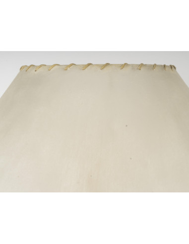Art Deco table lamp, parchment shade,...