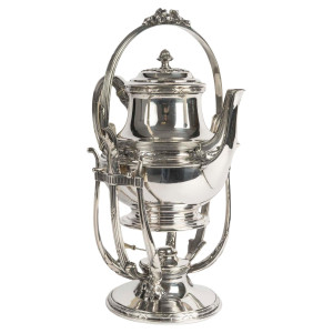Verzilverde samovar, 19e...