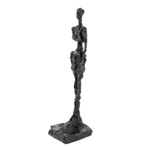 Escultura moderna de una...