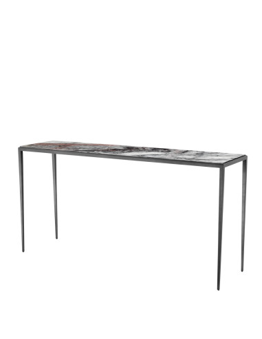 Console en marbre bianco et finition...