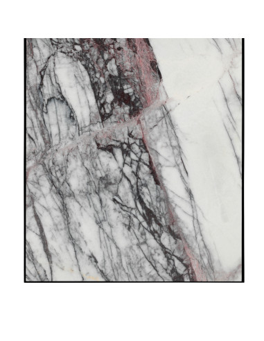 Console in bianco marble with bronze...