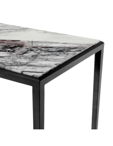 Console en marbre bianco et finition...