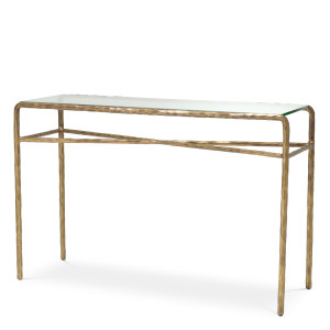 Designconsole in messing en...