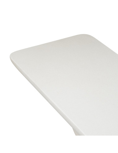 White console with organic,...