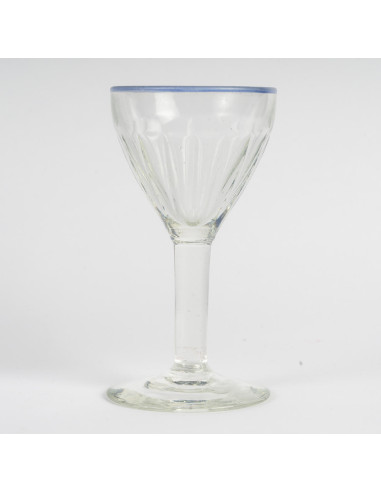 一套 6 个水晶利口酒杯，20 世纪。