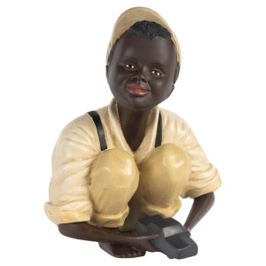 Sculptuur in beschilderd...