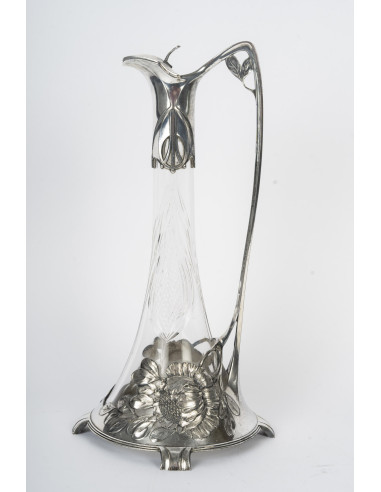 罂粟花装饰，新艺术风格，1900 年