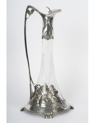 罂粟花装饰，新艺术风格，1900 年