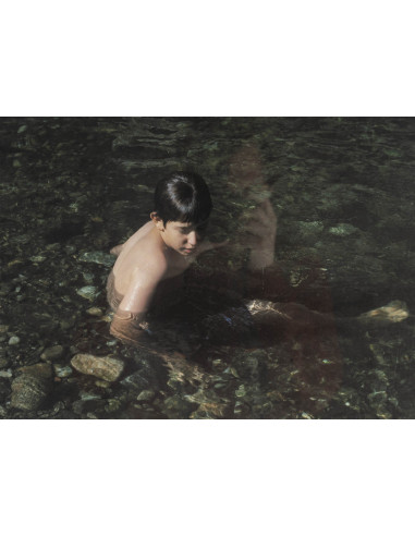 彩色照片，署名 Gouju-Labeaume，2005 年 8 月，玻璃下。