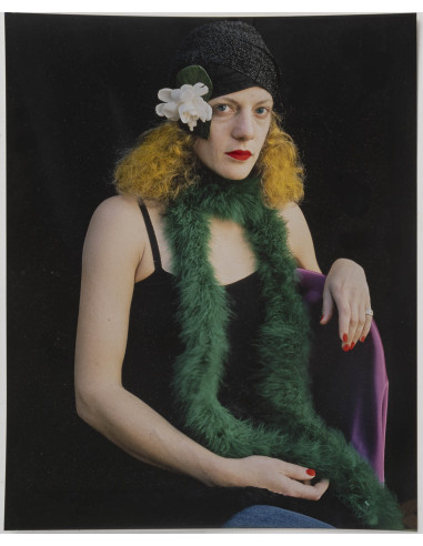 Color photograph, signed, dated 1980.