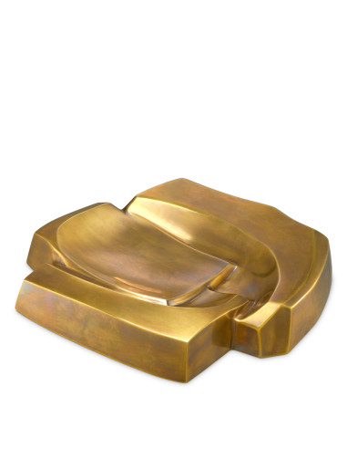 Decorative brass bowl