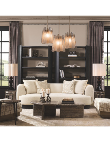 Small free-form coffee table in...