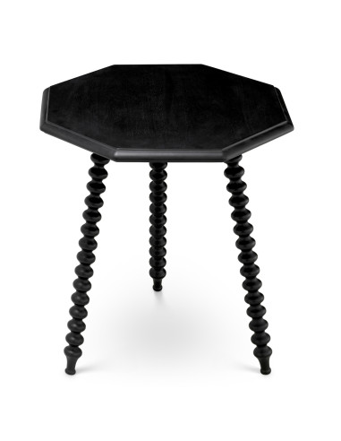 Pair of solid mahogany side tables,...