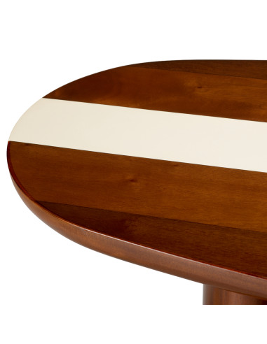 Modern coffee table in solid mahogany...