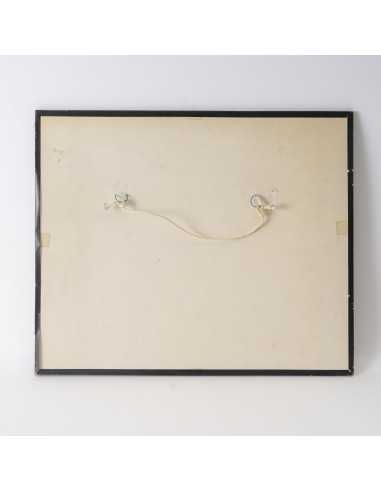 Etching under glass, 2/3, signed Ev...